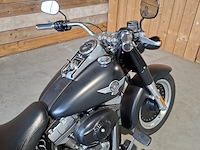 Motor, harley davidson, flstfb fat boy special, zwart, 2014 - afbeelding 9 van  36