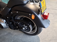 Motor, harley davidson, flstfb fat boy special, zwart, 2014 - afbeelding 15 van  36