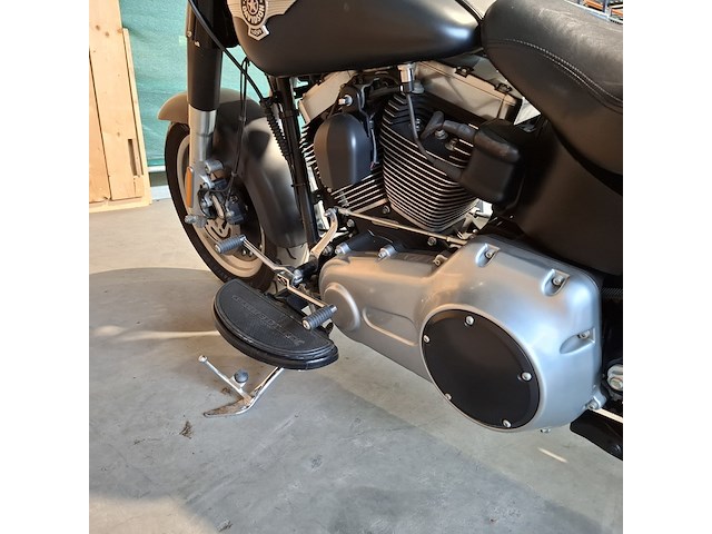 Motor, harley davidson, flstfb fat boy special, zwart, 2014 - afbeelding 18 van  36