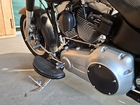 Motor, harley davidson, flstfb fat boy special, zwart, 2014 - afbeelding 18 van  36