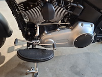 Motor, harley davidson, flstfb fat boy special, zwart, 2014 - afbeelding 19 van  36