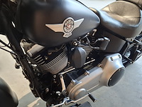 Motor, harley davidson, flstfb fat boy special, zwart, 2014 - afbeelding 22 van  36