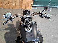 Motor, harley davidson, flstfb fat boy special, zwart, 2014 - afbeelding 26 van  36