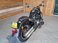 Motor, harley davidson, flstfb fat boy special, zwart, 2014 - afbeelding 31 van  36
