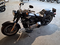Motor, harley davidson, flstfb fat boy special, zwart, 2014 - afbeelding 34 van  36