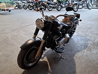 Motor, harley davidson, flstfb fat boy special, zwart, 2014 - afbeelding 35 van  36