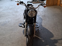Motor, harley davidson, flstfb fat boy special, zwart, 2014 - afbeelding 36 van  36