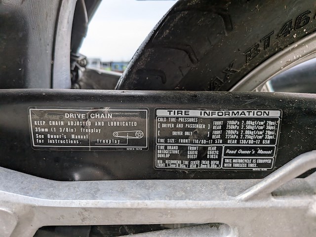 Motor, honda, cb500, 1993 - afbeelding 31 van  44