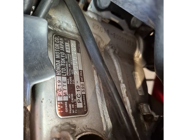 Motor, honda, cbr 600 f, 1987 - afbeelding 24 van  30