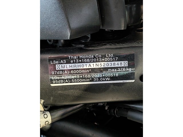 Motor, honda, cbr 650r, 2022 - afbeelding 8 van  48