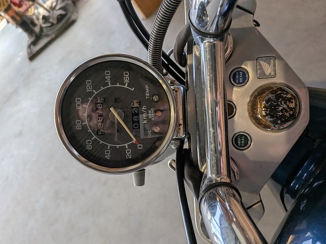 Motor, honda, chopper vt 600c shadow, 1991 - afbeelding 4 van  36