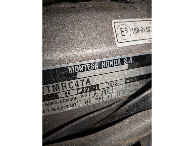 Motor, honda, nt 650 deauville, 2002 - afbeelding 30 van  37