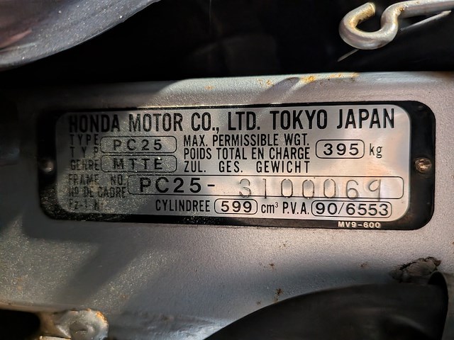 Motor, honda, sport cbr 600f, 1992 - afbeelding 31 van  37