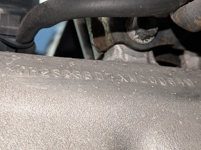 Motor, honda, vtr 1000f firestorm, 2000 - afbeelding 43 van  54