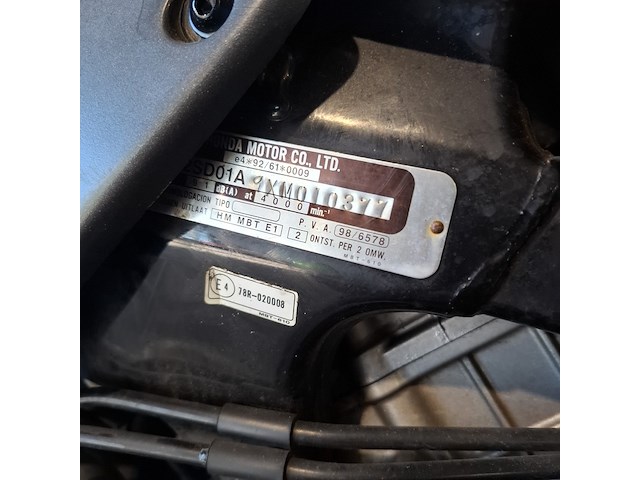 Motor, honda, xl 1000 v varadero, 1999 - afbeelding 29 van  38