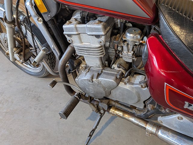 Motor, kawasaki, chopper en 500, 1991 - afbeelding 6 van  28