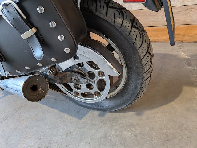 Motor, kawasaki, chopper en 500, 1991 - afbeelding 7 van  28