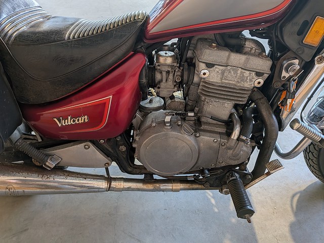 Motor, kawasaki, chopper en 500, 1991 - afbeelding 9 van  28