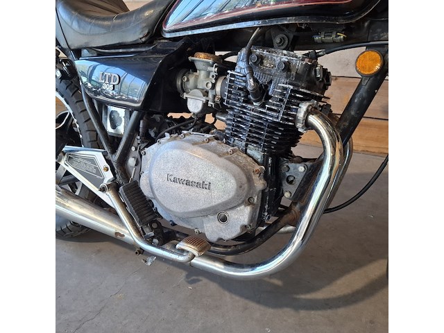 Motor, kawasaki, kz 305 ltd, 1980 - afbeelding 4 van  28