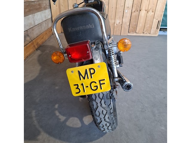 Motor, kawasaki, kz 305 ltd, 1980 - afbeelding 8 van  28