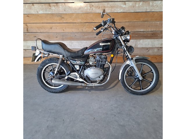 Motor, kawasaki, kz 305 ltd, 1980 - afbeelding 1 van  28