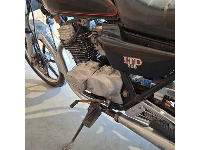 Motor, kawasaki, kz 305 ltd, 1980 - afbeelding 13 van  28