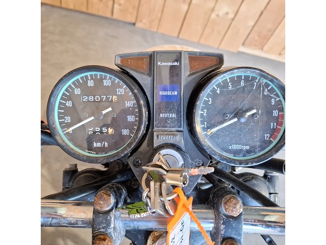 Motor, kawasaki, kz 305 ltd, 1980 - afbeelding 21 van  28