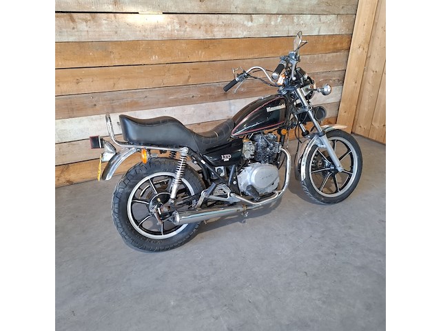 Motor, kawasaki, kz 305 ltd, 1980 - afbeelding 22 van  28