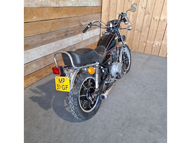 Motor, kawasaki, kz 305 ltd, 1980 - afbeelding 23 van  28