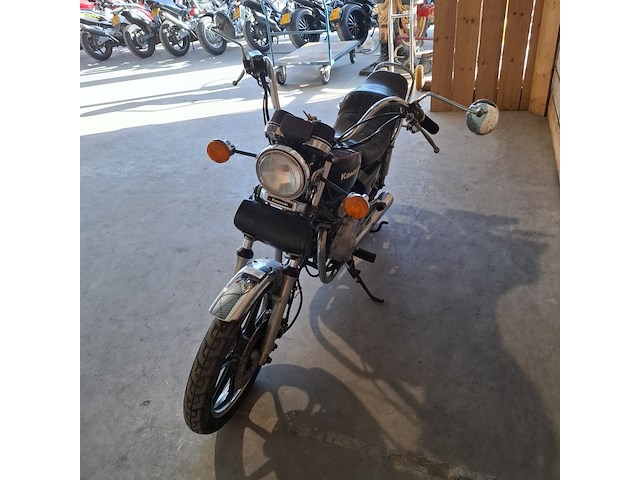 Motor, kawasaki, kz 305 ltd, 1980 - afbeelding 25 van  28