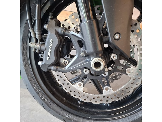 Motor, kawasaki, ninja zx-10r, groen, 2007 - afbeelding 3 van  29