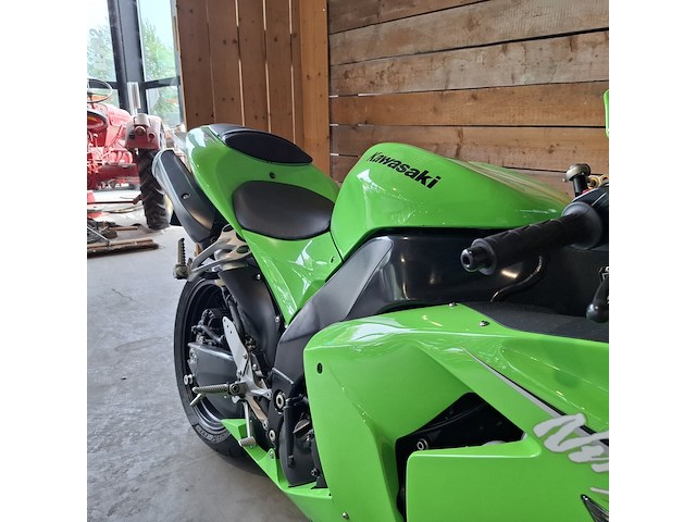 Motor, kawasaki, ninja zx-10r, groen, 2007 - afbeelding 5 van  29