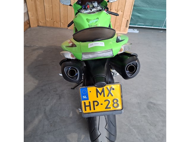 Motor, kawasaki, ninja zx-10r, groen, 2007 - afbeelding 10 van  29