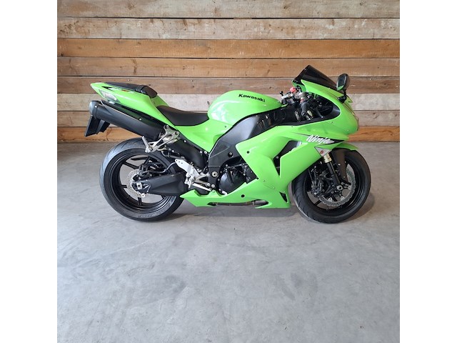 Motor, kawasaki, ninja zx-10r, groen, 2007 - afbeelding 1 van  29