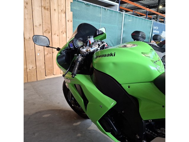 Motor, kawasaki, ninja zx-10r, groen, 2007 - afbeelding 14 van  29