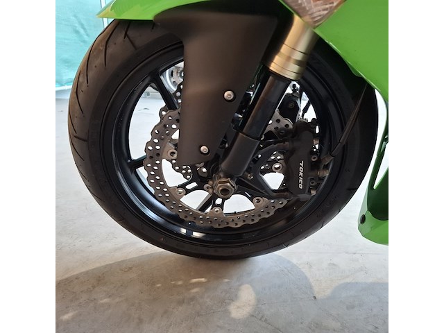 Motor, kawasaki, ninja zx-10r, groen, 2007 - afbeelding 15 van  29