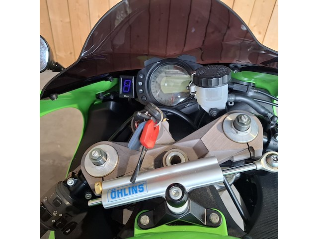 Motor, kawasaki, ninja zx-10r, groen, 2007 - afbeelding 20 van  29