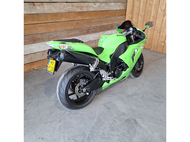 Motor, kawasaki, ninja zx-10r, groen, 2007 - afbeelding 23 van  29