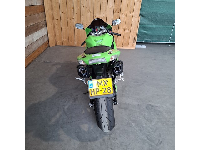 Motor, kawasaki, ninja zx-10r, groen, 2007 - afbeelding 24 van  29