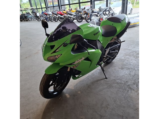 Motor, kawasaki, ninja zx-10r, groen, 2007 - afbeelding 26 van  29