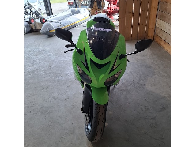 Motor, kawasaki, ninja zx-10r, groen, 2007 - afbeelding 27 van  29