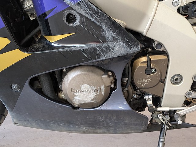 Motor, kawasaki, ninja zx-6r, 1998 - afbeelding 17 van  41