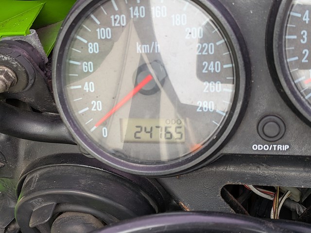 Motor, kawasaki, ninja zx-6r, 2000 - afbeelding 6 van  50