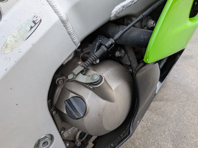 Motor, kawasaki, ninja zx-6r, 2000 - afbeelding 22 van  50
