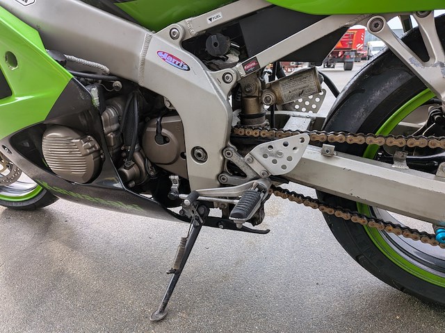 Motor, kawasaki, ninja zx-6r, 2000 - afbeelding 32 van  50