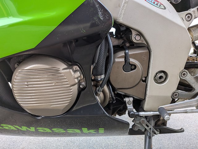 Motor, kawasaki, ninja zx-6r, 2000 - afbeelding 33 van  50