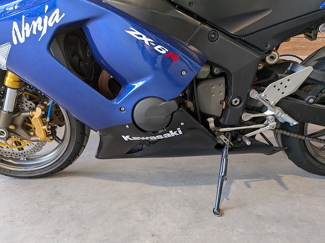 Motor, kawasaki, ninja zx-6r, 2005 - afbeelding 14 van  34