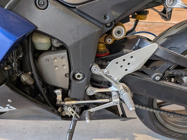 Motor, kawasaki, ninja zx-6r, 2005 - afbeelding 15 van  34