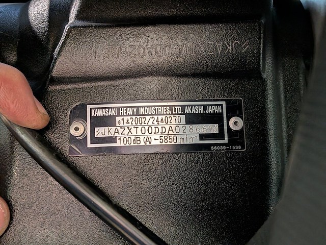 Motor, kawasaki, sport ninja zx-10r, 2007 - afbeelding 37 van  42