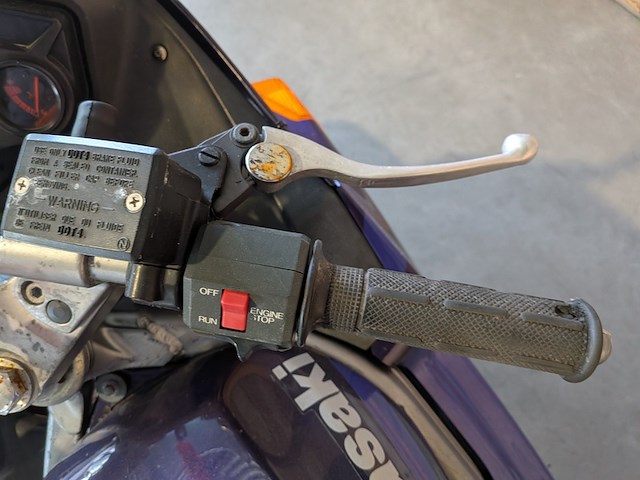 Motor, kawasaki, sport zz-r250, 1993 - afbeelding 10 van  35